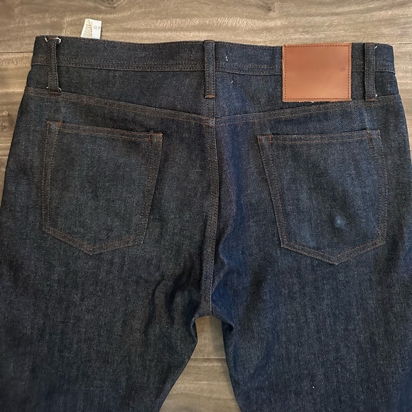 The Unbranded Brand UB201 mens selvedge jeans professionally tailored waist 36 - Picture 5 of 6
